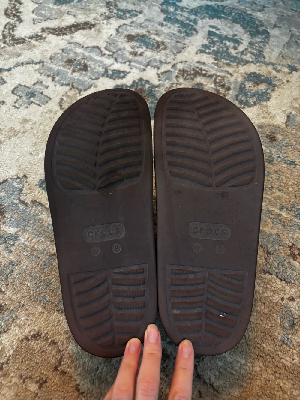 Crocs Dylan Tan Platform Mule Clogs — Slip-On Comfort - Picture 3 of 3